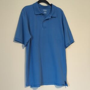 L.L. Bean Men's Blue Polo Shirt